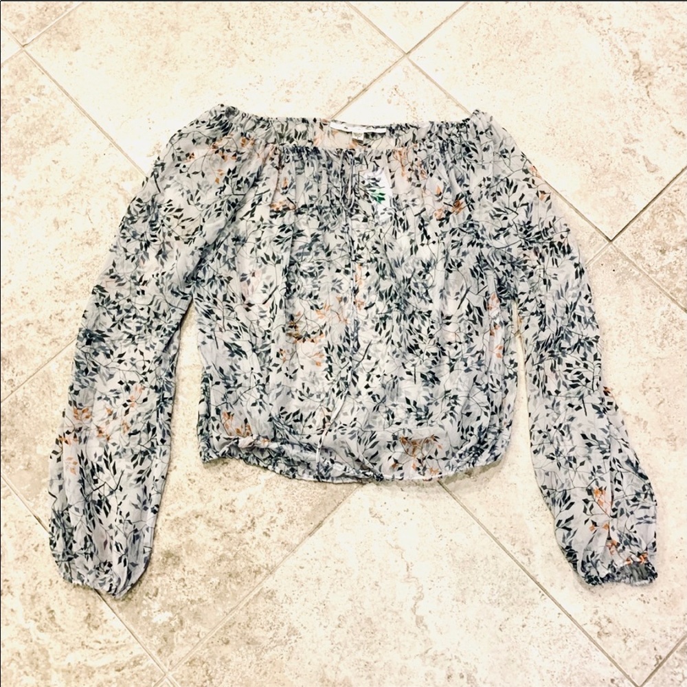 Diane Von Furstenberg China Sheer Top
